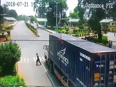 Man Hit and Thrown in the Air by Car While Trying to Get Back in Truck