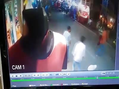 Man Stabbed to Death in Front of Temple