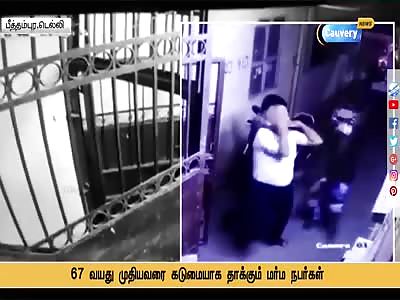 Old Man Strangled to Death During Robbery