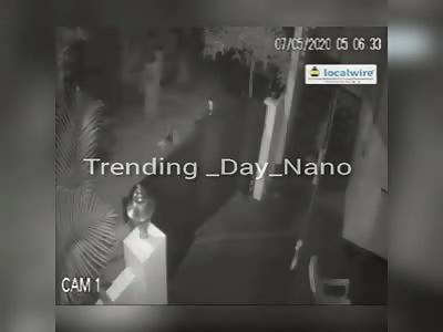 People Suffering from Gas Leak (CCTV)