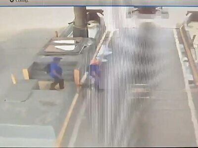 MAN GET HIT BY TRUCK AT TOLLBOOTH 