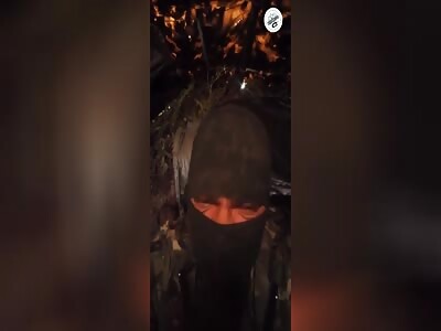 RU POV: Russian recorded the shell hitting himself