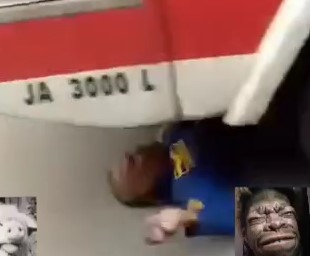 victim hit by firefighter truck