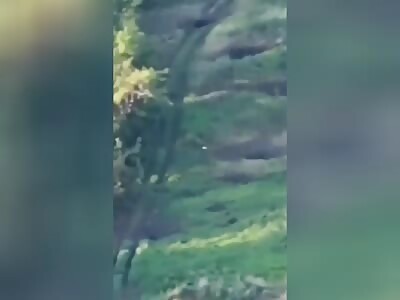 Direct FPV strike on a bunch of Russians