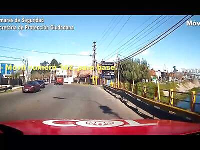 motorcycle crash with car