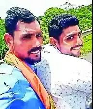 Men On Bike Filming Reel While Driving On Highway Crash Into Divider