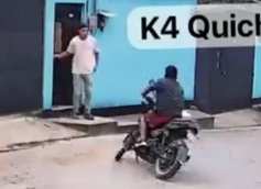 NOT HIS LUCKY DAY!!!!