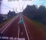 An Umbrella Won't Save You From The Train