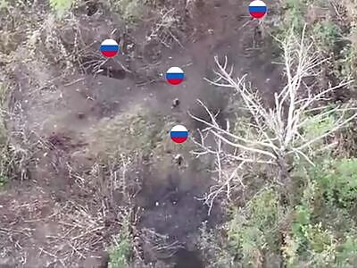 Arty and drones are wiping out the Russians