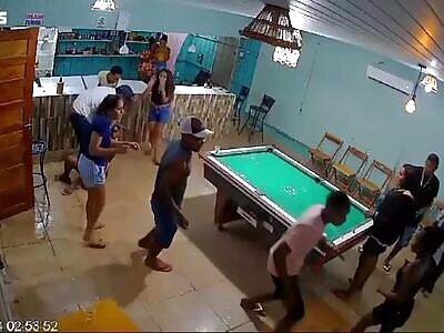 Gruesome Murder Inside Brazilian Pool Hall