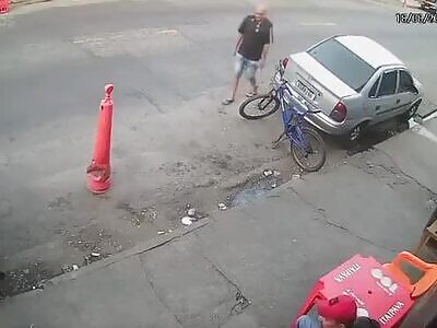 Victim killed by biker