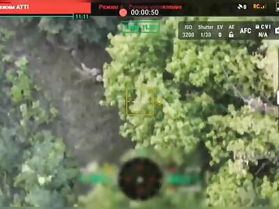 Clearing Russian positions