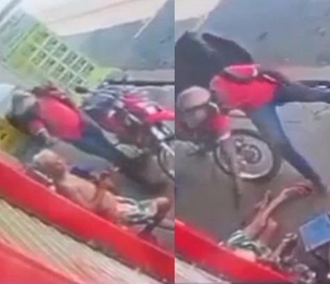 Sicario Finishes Off A Man Outside His Home In Brazil