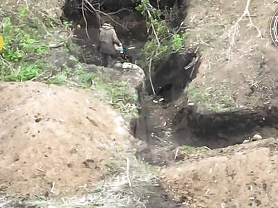 FPV buries Russians in their own grave