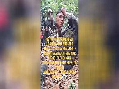 Cartel members sending a threatening message to their rivals 