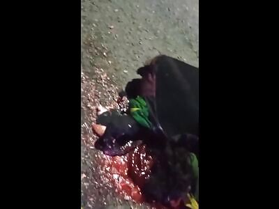 Football Fan's Head Crushed as He Tried To Climb Truck