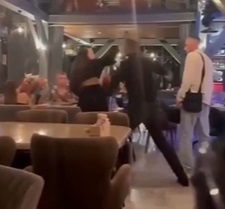  Drunk Man Slashes Woman's Face With Wine Glass