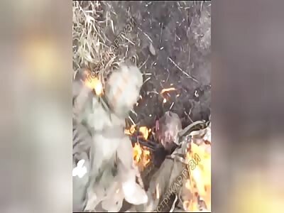 DEAD RUSSIAN STORMTROOPER WITH CRASHED HEAD