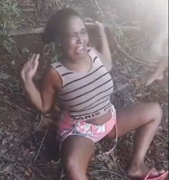 Woman hit with sticks For Stealing Drugs