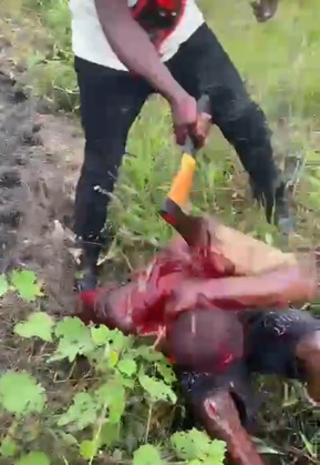 Man Brutally Chopped To Death With Axe Blows (Clean)
