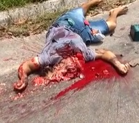 Dude's Head Flattened