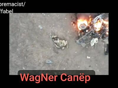 Buggy explodes, killing Ukrainian drivers.