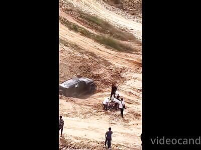 Dude Ejected While Rolling Down Hill { Multiple Angles }