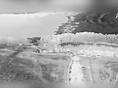 HIMARS destroyed the Russian column