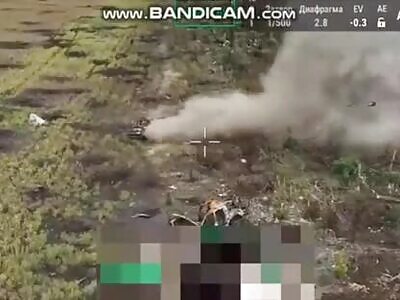 Russian Is Catapulted From Dugout By Exploding Drone