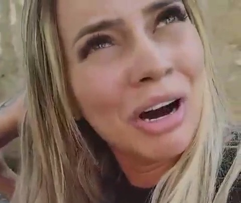 Loud Mouth Chick Punished in Favela 