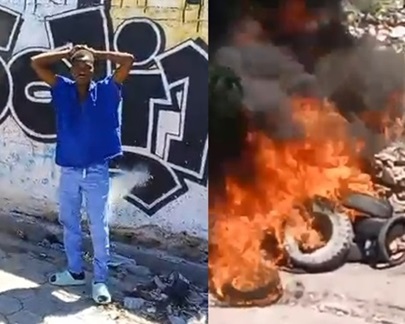 Haitian Gang Member Executed & Burned { Full Version }
