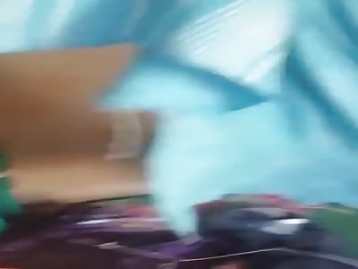 Dying type after being stabbed at the airport