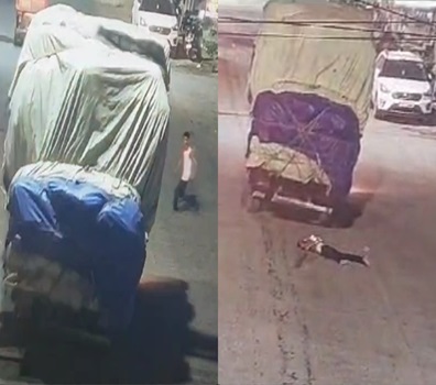 Youth Crushed to Death After He Jumps in Front of Moving Truck