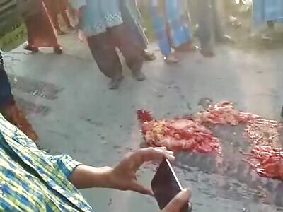 Dude Turned Into A Bloody Mess