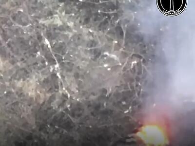 Ukrainian APC disaster with sniper fire