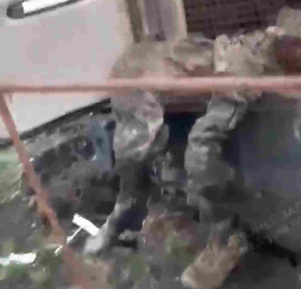 4 Ukrainians Killed in their Armored Vehicle. 