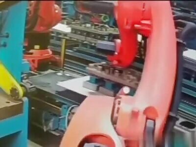 Man Crushed by Robot