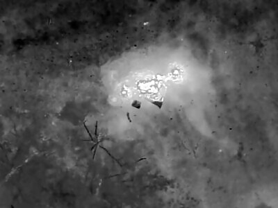 Ukrainian drones wipe out Russian in Donetsk