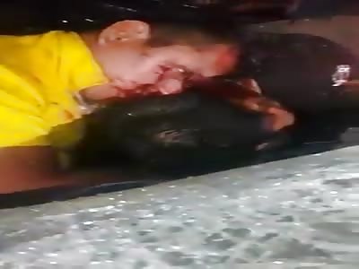 2 murdered inside car