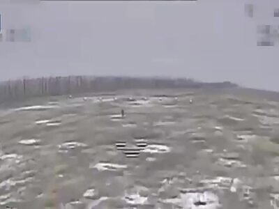 Russian's ass was torn by a drone.