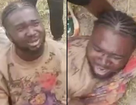 Nigerian comedian punished hard for making funny videos about gangs 