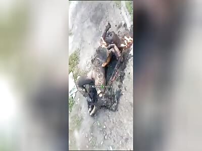 a woman turned into a barbecue for Rio de Janeiro