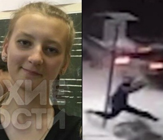20-year-old Russia girl Deadly Crash into a Pole