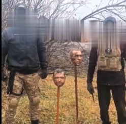 Russians Send A Message With Severed Heads