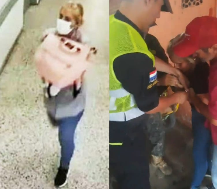 Shocking Moment Woman Posing as Nurse Kidnaps Newborn From Hospital In Paraguay
