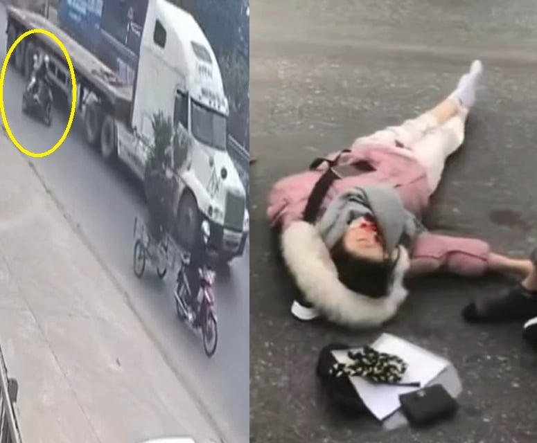 Truck Kills Female College Student In Vietnam