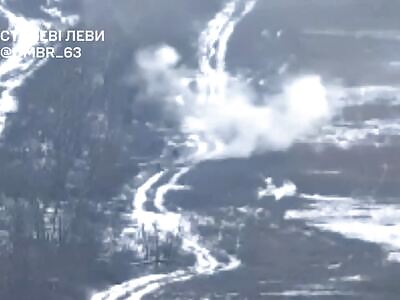 Artillery and drones destroy the Russians.
