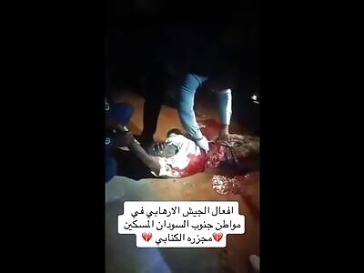 Putting His Guts Back In