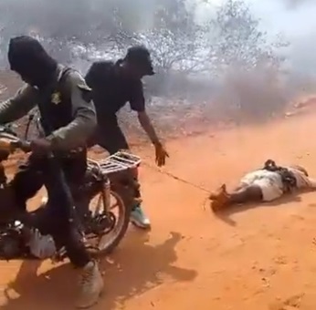 Horrible Extrajudicial Execution of a Civilian by Nigeria Security Force (Full Version)