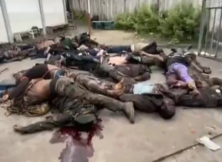 Massacre committed by the Rwandan military against congolese soldiers 